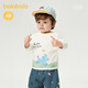 巴拉巴拉童裝寶寶長(cháng)袖T恤男女童2026款春裝嬰兒上衣【商場(chǎng)同款】