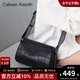 CALWAN KEODH輕奢包包女包2025真皮枕頭包單肩斜挎包送生日情人節禮物女朋友 極夜黑-高級感高檔