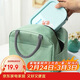 樂(lè )扣樂(lè )扣（LOCK&LOCK）飯盒便當包 保溫保冷手提收納袋學(xué)生上班族帶飯袋 薄荷綠