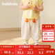 巴拉巴拉【balaOne】童裝寶寶長(cháng)褲嬰兒夏季運動(dòng)褲2026可愛(ài)萌