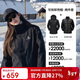 駱駝（CAMEL）戶(hù)外三防羽絨沖鋒衣女外套男三合一登山服 AD22263513A