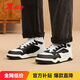特步男鞋運動(dòng)板鞋高幫增高冬季保暖防滑耐磨板鞋時(shí)尚百搭鞋子男