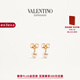 華倫天奴VALENTINO[禮物]女士 VLOGO 金屬耳環(huán) 金色 均碼