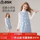 ASK JUNIOR【小香風(fēng)】?jì)和棺?5冬季中大童無(wú)袖背心裙女童表演裙公主裙