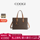 COOGI包包女款輕奢侈女士手提斜跨子母包生日婦女情人節禮物送女友老婆 咖啡色【京倉直發(fā)】（C356218336）