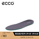 愛(ài)步（ECCO）織物鞋墊 舒適運動(dòng)鞋墊子 動(dòng)感生活9059080 深灰色905908090368 41碼