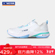 威克多（VICTOR）羽毛球鞋 透氣緩震輕彈抗扭U2.5標準楦進(jìn)階級全面類(lèi)羽球鞋 A970TD AM（亮白/水藍） 43 (275mm)