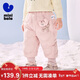 迷你巴拉（minibala）兒童羽絨褲新款男女童寶寶外穿秋冬款白鴨絨保暖褲子【三防】