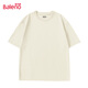 班尼路（Baleno）短袖t恤男夏季純棉寬松透氣親膚上衣休閑百搭重磅簡(jiǎn)約潮流半袖男