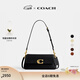 蔻馳（COACH）【禮物】新款女士JET單肩包牛皮革真皮斜挎包冬季高級感女包 B4/黑色