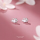 戚小米S999純銀輕奢小貓耳釘女2026甜美可愛(ài)時(shí)尚小眾設計感閃鋯耳骨釘 S999足銀貓咪耳釘【一對】