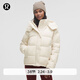 lululemon丨Wunder Puff 女士羽絨外套 LW4BWRS 淺象牙白 XL /12