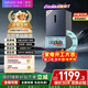 華凌美的出品271升冰箱小型三開(kāi)門(mén)一級能效雙變頻風(fēng)冷無(wú)霜雙凈味家用租房電冰箱HR-282WTPZ國家補貼