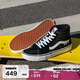 VANS萬(wàn)斯Vans范斯官方 Sk8-Hi黑色高幫職業(yè)滑板鞋滑板初學(xué)者 黑色  40