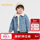 巴拉巴拉童裝男童牛仔外套加絨保暖冬裝2025上衣【商場(chǎng)同款】201425105101