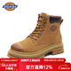 Dickies男士馬丁靴高幫時(shí)尚男靴工裝靴情侶靴男 土黃 40-男女款