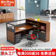 時(shí)仁（ShiRen）辦公桌組合辦公家具財務(wù)辦公桌公司屏風(fēng)職員工位簡(jiǎn)約現代辦公室 L型單人位【帶柜不帶椅】