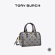 Tory Burch湯麗柏琦 T MONOGRAM 迷你提花波士頓斜挎酒桶包82939 Tory 海軍藍(lán)  405