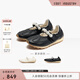 FOOT INDUSTRY足下工業(yè) 珍珠瑪麗珍女鞋復古舒適休閑薄底 黑色 黑色 （建議拍大一碼） 39