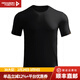 龍牙【滿(mǎn)2件-100】三代秘纖速干圓領(lǐng)短袖男士夏季戰術(shù)百搭戰術(shù)戶(hù)外T恤 極夜黑（圓領(lǐng)） 5XL 185/108B(185-200斤)