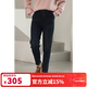 無(wú)色無(wú)味冬季 加絨加厚 保暖顯瘦  前面加保暖貼片 牛仔褲 小腳褲 褲子女 牛仔藍 L (38)
