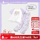 久歲伴【miiiiichan聯(lián)名】?jì)和屡?00%純棉家居服套裝透氣短袖長(cháng)褲