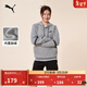 彪馬（PUMA）加絨保暖加厚寬松休閑衛衣男新款冬季運動(dòng)上衣691088 灰色-03 M (175/96A)
