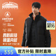 安踏（ANTA）面包羽絨服丨四防短款羽絨服男冬季立領(lǐng)夾克外套男士加厚保暖棉服 四防科技-基礎黑7916-1 3XL