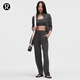 lululemon丨Groove 女士高腰闊腿褲 LW5IW3A 石墨灰 S