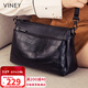 viney牛皮包包女包斜挎媽媽包中年輕奢單肩包生日禮物高級感送女友老婆