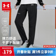安德瑪（Under Armour）兒童長(cháng)褲秋冬休閑百搭舒適合身男女大童跑步針織運動(dòng)褲253225227