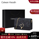 CALWAN KEODH新款小方包包女包單肩真皮鏈條包斜挎輕奢送生日情人節禮物女朋友 【黑色】品牌時(shí)尚百搭高級感亮片包實(shí)用走心女生閨蜜