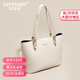 紀詩(shī)哲（GIEVSZHE）包包女包輕奢品牌單肩包女新款手提托特包 生日情人節禮物送女友 【象牙白】當\次日達 精美禮盒裝