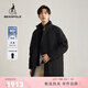 beanpole【新年禮物】90%鵝絨   男士休閑風(fēng)職場(chǎng)日?？刹疳樋楊I(lǐng)羽絨服外套 黑色 L 180/96A