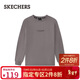 斯凱奇（Skechers）新年禮物男女同款休閑針織長(cháng)袖T恤衫L325U096