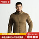龍牙二代戰獵Polartec保暖戰術(shù)連帽/立領(lǐng)抓絨衣戶(hù)外外套男士休閑上衣 鱷色（立領(lǐng)） M 175/96A 重140-160斤