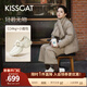 接吻貓KISSCAT【輕氧】樂(lè )福鞋26春新通勤單鞋舒適厚底運動(dòng)休閑鞋女 白色 -牛皮 36