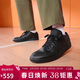 耐克NIKE男休閑鞋AJ1運動(dòng)鞋553558-093黑武士41
