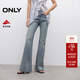 ONLY2025夏季新款辣妹設計感修身高腰喇叭褲牛仔褲女|125332002 J34 390洗水牛仔藍 M M標準褲長(cháng)