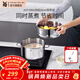 WMF福騰寶家用不銹鋼蒸鍋蒸籠湯鍋燉鍋燃氣電磁爐蒸大閘蟹Astoria ASTORIA湯鍋+蒸屜 2層 20cm