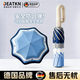 DEATKN德國環(huán)扣全自動(dòng)安全式兒童雨傘男女孩學(xué)生上學(xué)專(zhuān)用一鍵開(kāi)合折疊防 環(huán)扣手柄·霧藍升級可簽名+防戳+防回彈+反光條 【兒童雨傘】