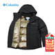哥倫比亞（Columbia）羽絨服男戶(hù)外2025秋冬新品金點(diǎn)熱能防風(fēng)保暖鵝絨羽絨外套 010 /黑色 XL /185/104A 【充絨量204g】