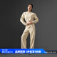 Monster Guardians運動(dòng)套裝女 秋冬加厚保暖修身百搭米色套裝 Beige 米色套裝 S