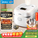 美的（Midea）【年貨好物】電飯煲0涂層家用3L電飯鍋不銹鋼無(wú)涂層蜂窩內膽2-3人IH加熱智能多功能電飯煲HC3050S