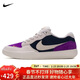 耐克NIKE男女休閑鞋 NK SB FORCE 58 運動(dòng)鞋DV5477-403黑白紫40