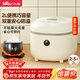 小熊（Bear）電飯煲2~3人 迷你小容量智能預約電飯鍋 多功能微壓柴火元釜內膽2L  DFB-B20A1