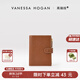 VANESSA HOGAN VH女包簡(jiǎn)約護照夾真皮短款零錢(qián)包卡包生日38女神節禮物送老婆 可可紅棕 (附贈精美禮盒)