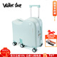 Walker Shop兒童行李箱可坐可騎6-12歲輕便小型登機箱拉桿箱男女兒童旅行箱 薄荷綠 20英寸 【可登機】