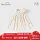 歡喜小熊寶寶連衣裙嬰兒夏天碎花裙子女寶夏裝外出衣服夏季新品純棉童裝