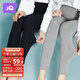 婧麒（JOYNCLEON）孕婦褲春秋季打底褲外穿運動(dòng)瑜伽安全休閑褲子深灰XL Jyk169925